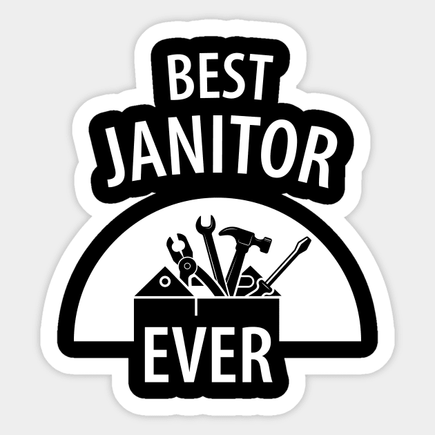 Caretaker Janitor Sticker by Johnny_Sk3tch